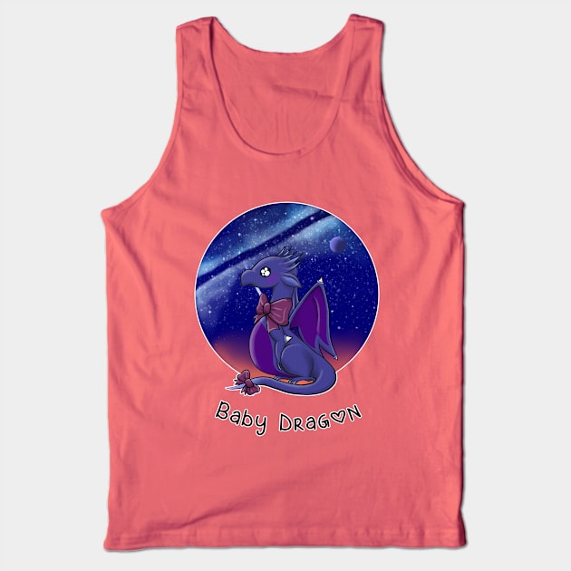 Galaxy Baby Dragon Tank Top by TreatYourLittle